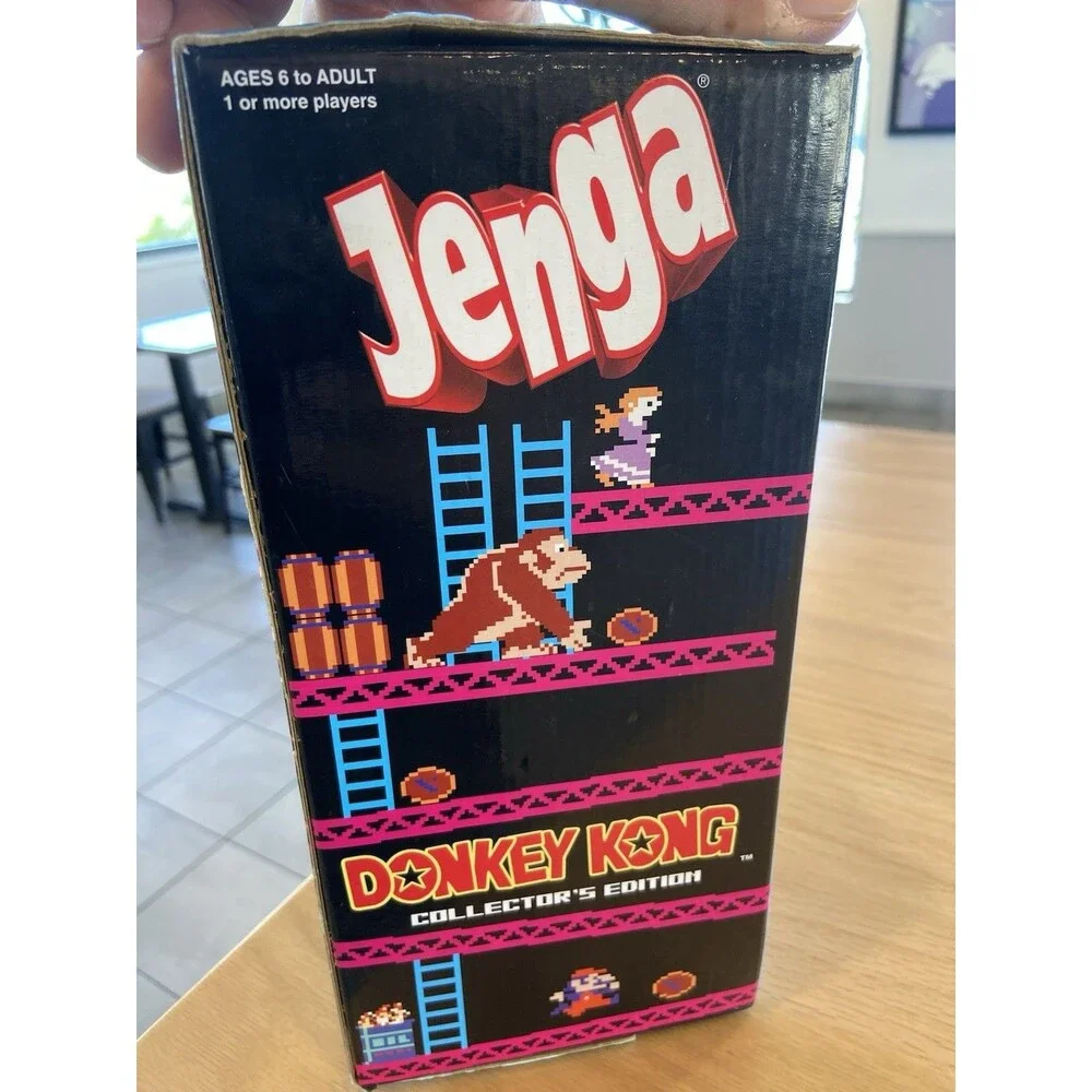 Donkey Kong Jenga 2008 Collector's Edition Nintendo Only One Mario Pin